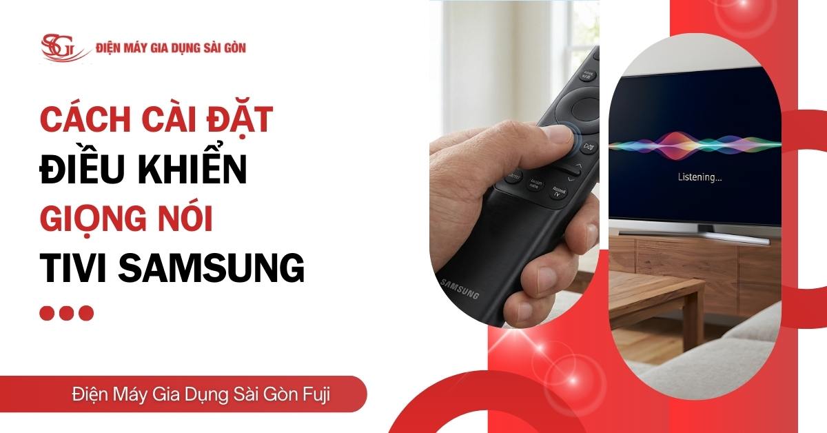 Hướng dẫn cài đặt điều khiển giọng nói tivi Samsung ĐƠN GIẢN tại nhà