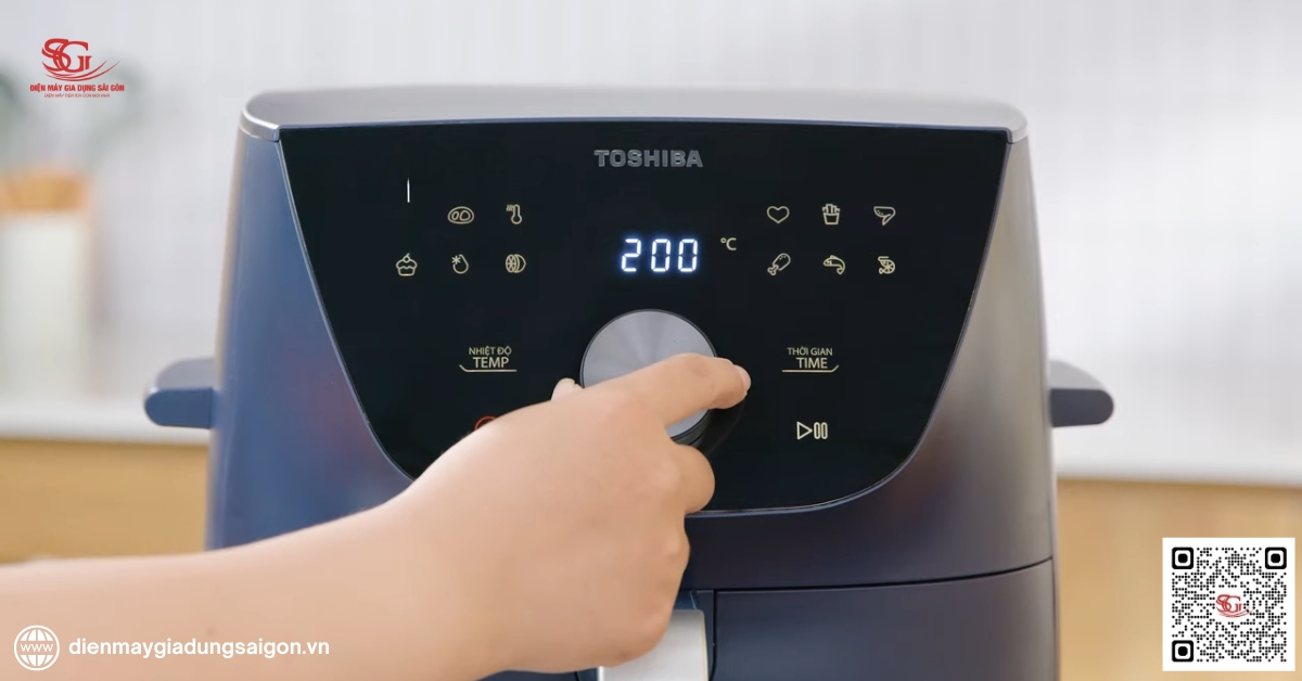 Nồi chiên không dầu Bluestone - Chương trình SmartChef