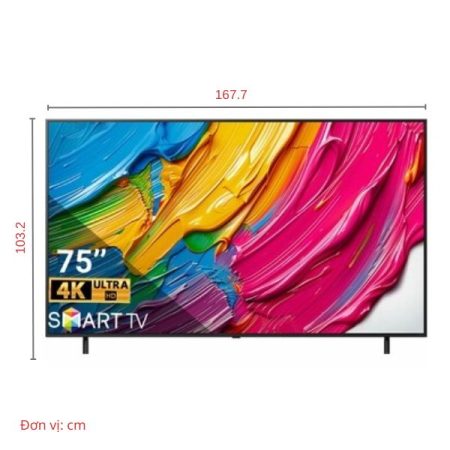 Smart Tivi LG QNED AI 4K 75 Inch 75QNED80ASA_ĐMGDSG