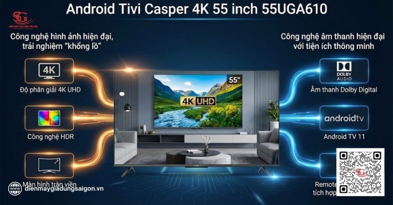 Tivi 55 Inch Giá Dưới 10 Triệu: Kinh Nghiệm Chọn Mua Phù Hợp Cho Gia Đình