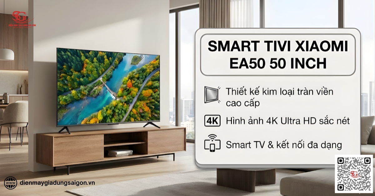 Smart Tivi Xiaomi EA50 50 inch