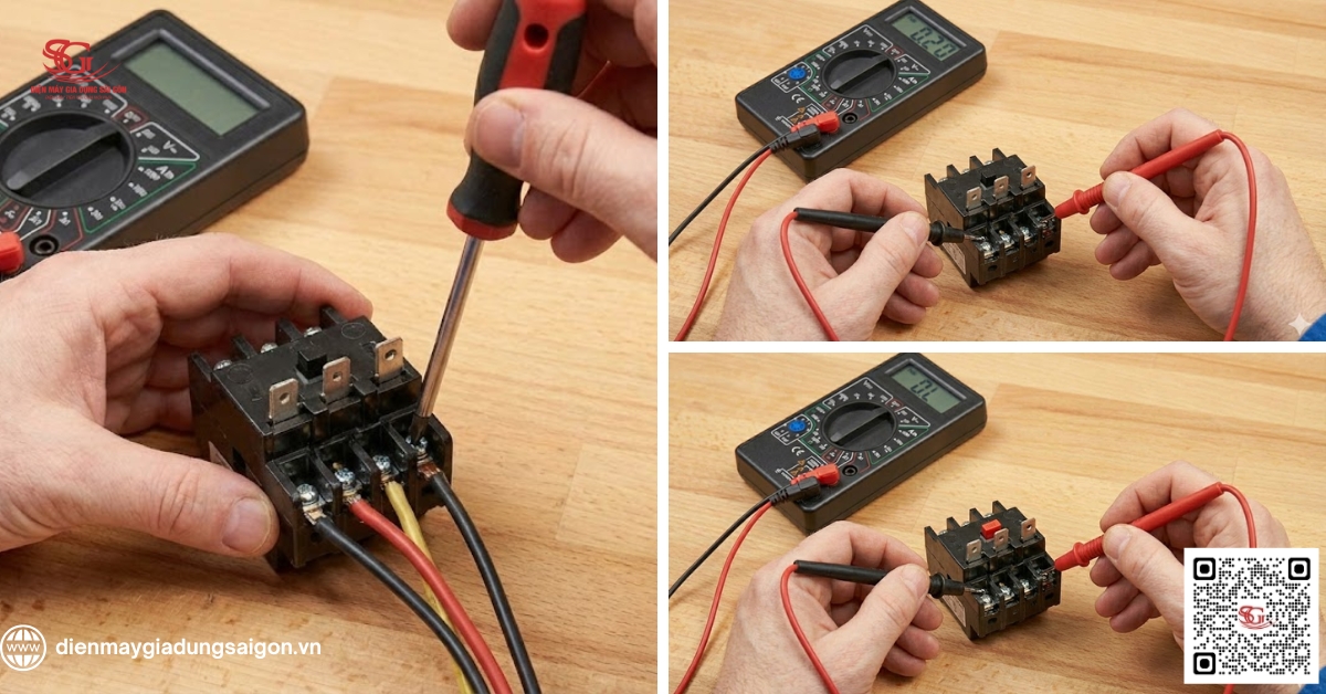 Cách đo rơ le nhiệt bằng đồng hồ vạn năng chính xác