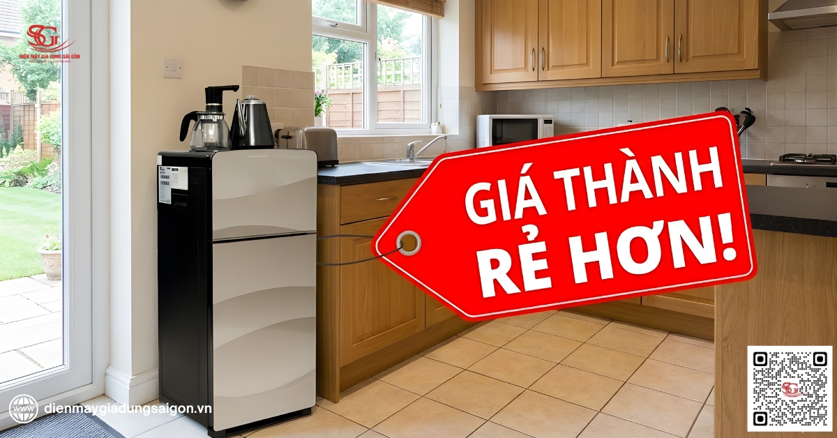 Cây nước nóng lạnh 1 vòi giá thành rẻ hơn