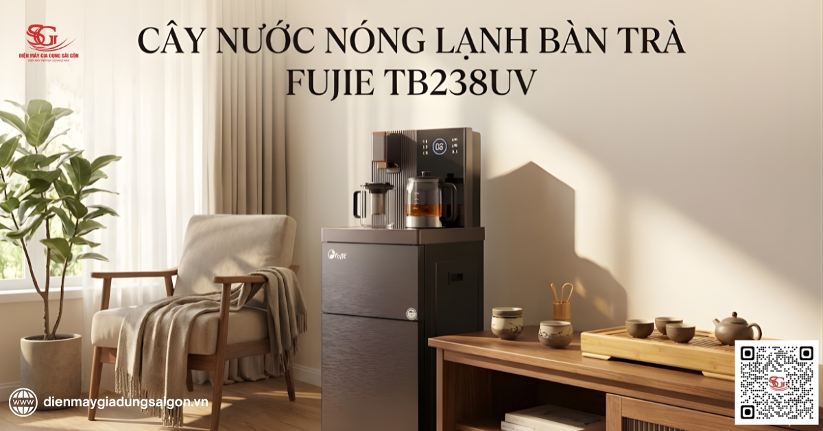 Cây nước nóng lạnh bàn trà FujiE TB238UV