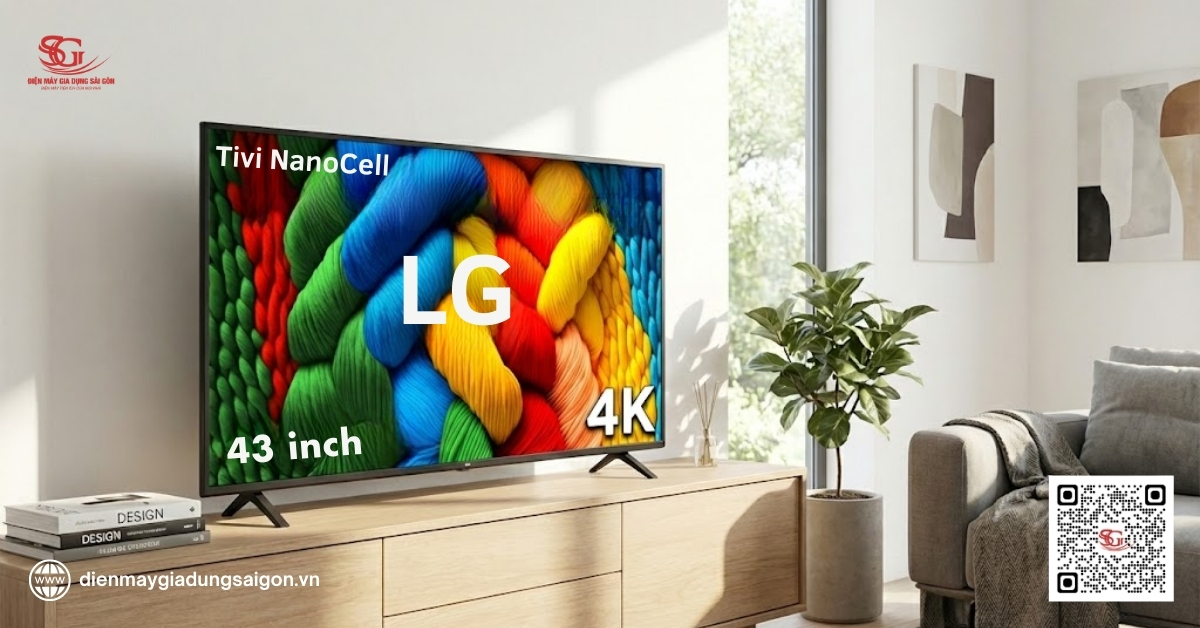 So sánh tivi NanoCell và OLED để biết Smart Tivi NanoCell LG AI 4K 43 inch 43NANO80ASA có phù hợp với nhu cầu gia đình bạn không