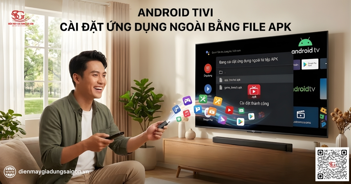 Cài đặt ứng dụng ngoài bằng file APK