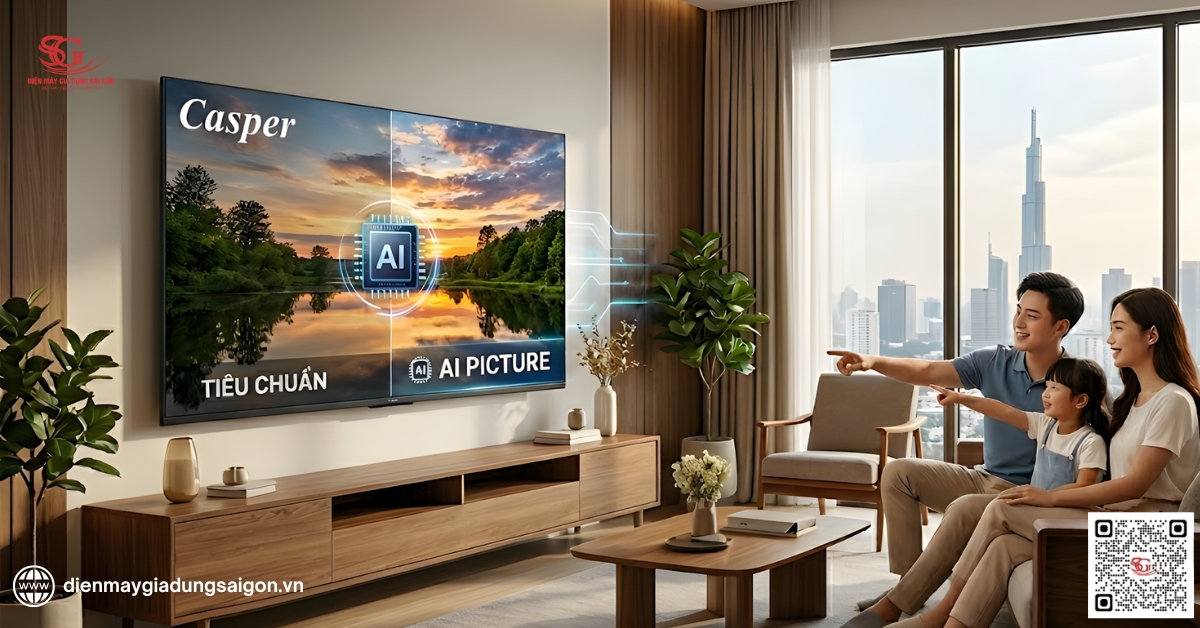 Công nghệ AI Picture TV Casper