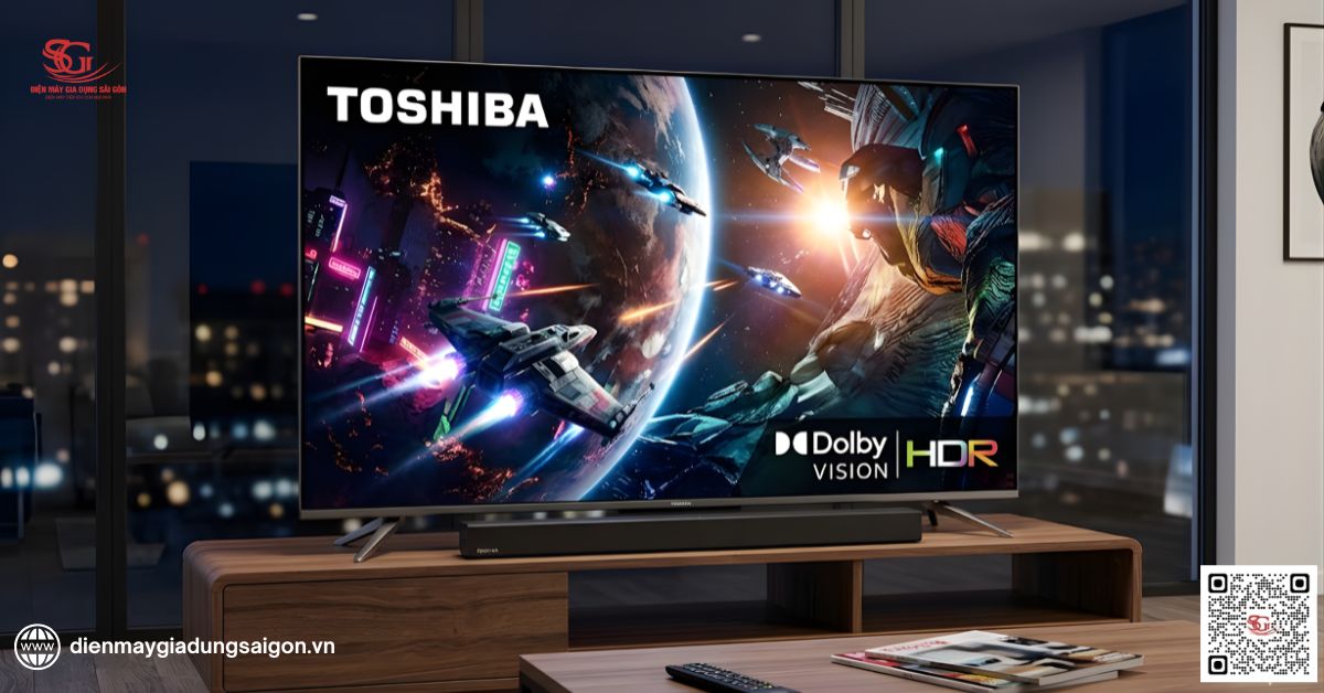 Công nghệ Dolby Vision HDR trên TV Toshiba