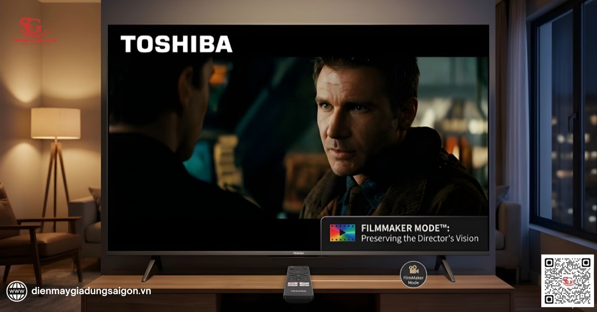 Công nghệ FilmMaker Mode trên Tivi Toshiba