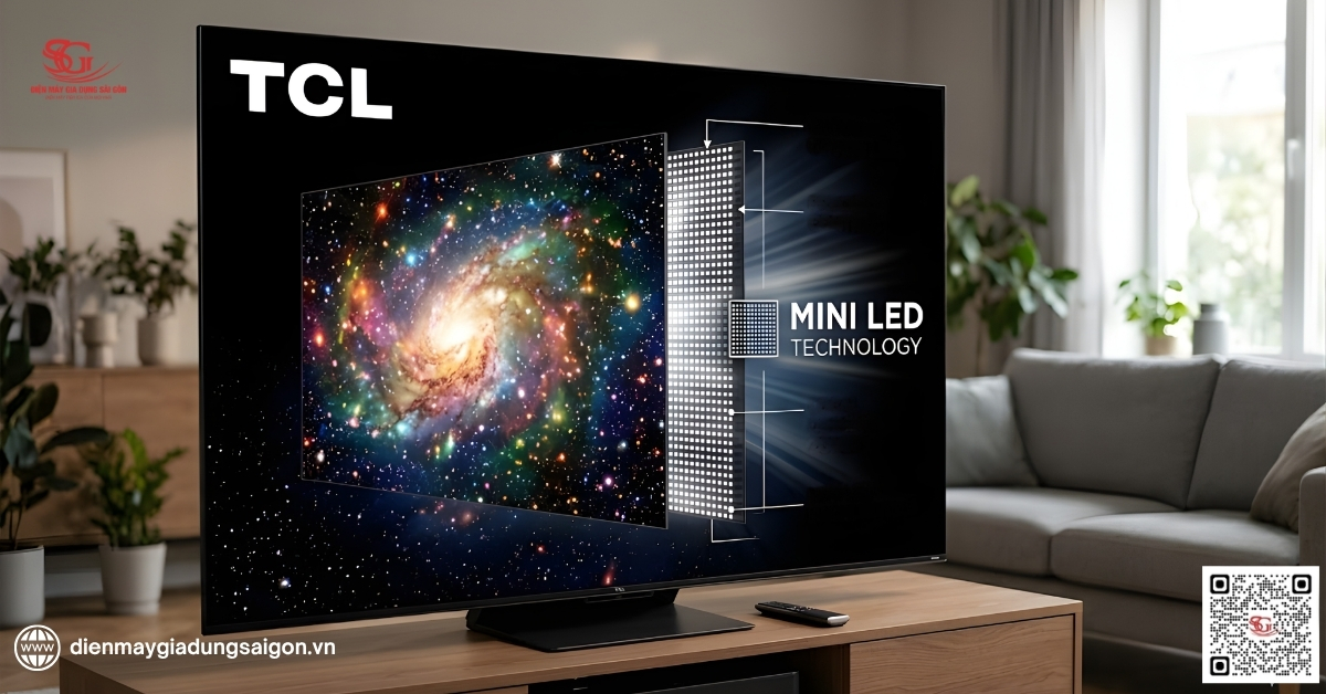 Công nghệ Mini LED trên tivi TCL