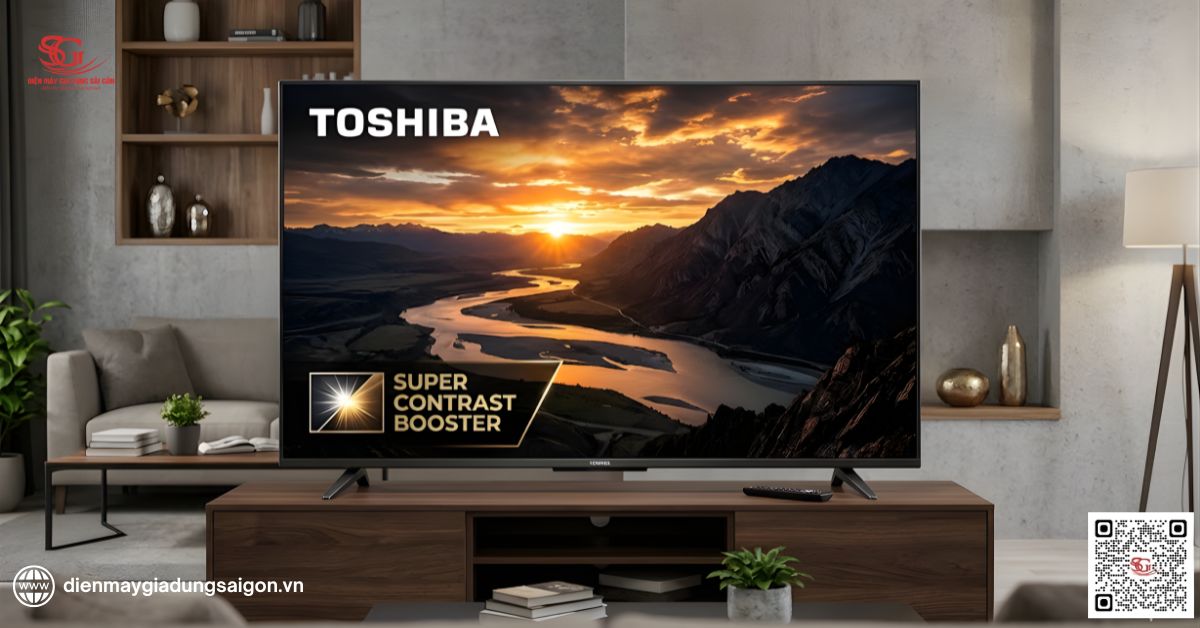 Công nghệ Super Contrast Booster trên Toshiba