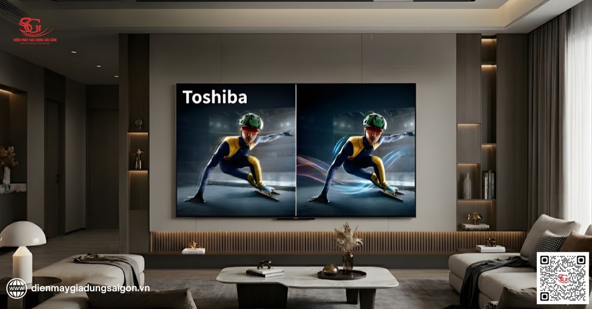 Công nghệ Ultimate Motion / Clearer Motion OLED trên tv Toshiba