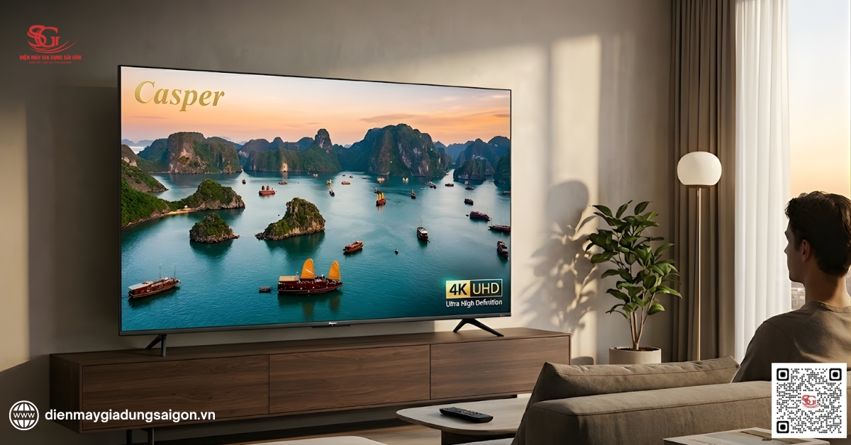 Độ phân giải UHD (4K) trên TV Casper