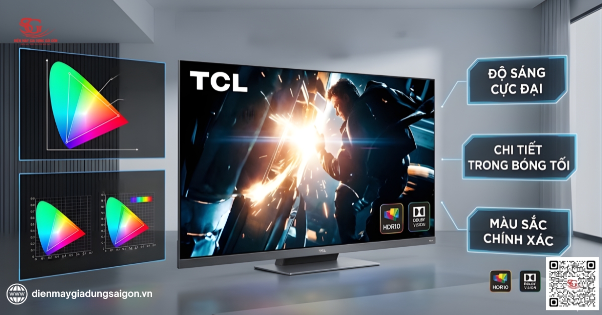 HDR (High Dynamic Range) trên tv TCL