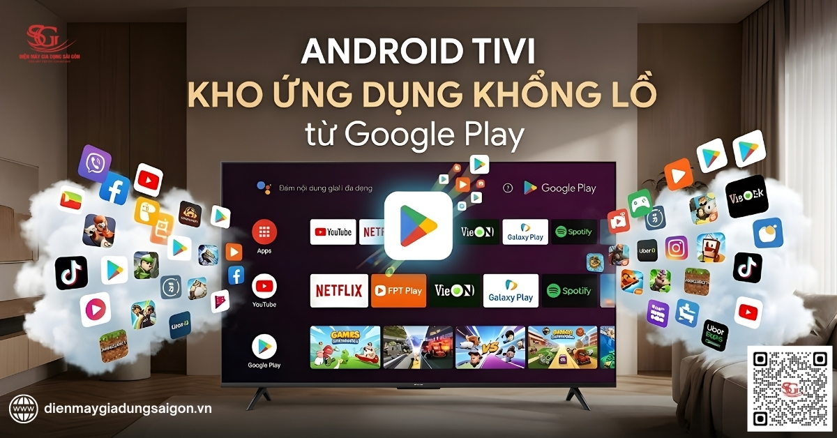 Kho ứng dụng khổng lồ từ Google Play