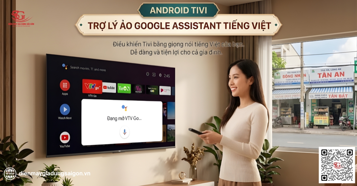 Trợ lý ảo Google Assistant tiếng Việt