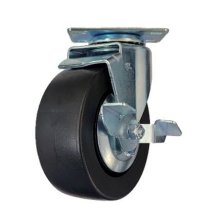Bánh xe CSPS 227kg đế xoay khóa mạ kẽm D320051-BX_ĐMGDSG