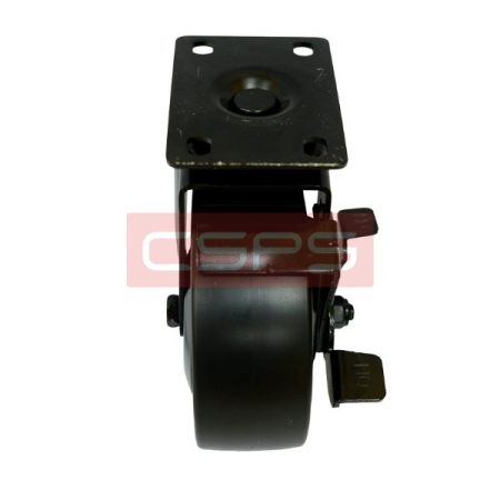 Bánh xe CSPS 227kg đế xoay khóa màu đen D320032-BX_ĐMGDSG