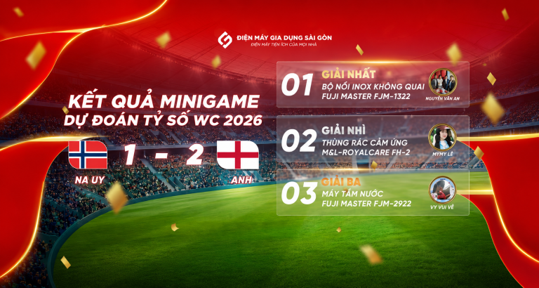Công bố kết quả Minigame World Cup 2026 trận Na Uy – Anh