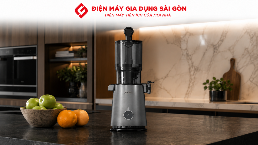 Máy ép trái cây hỗ trợ chế biến nước ép tươi ngon cho gia đình