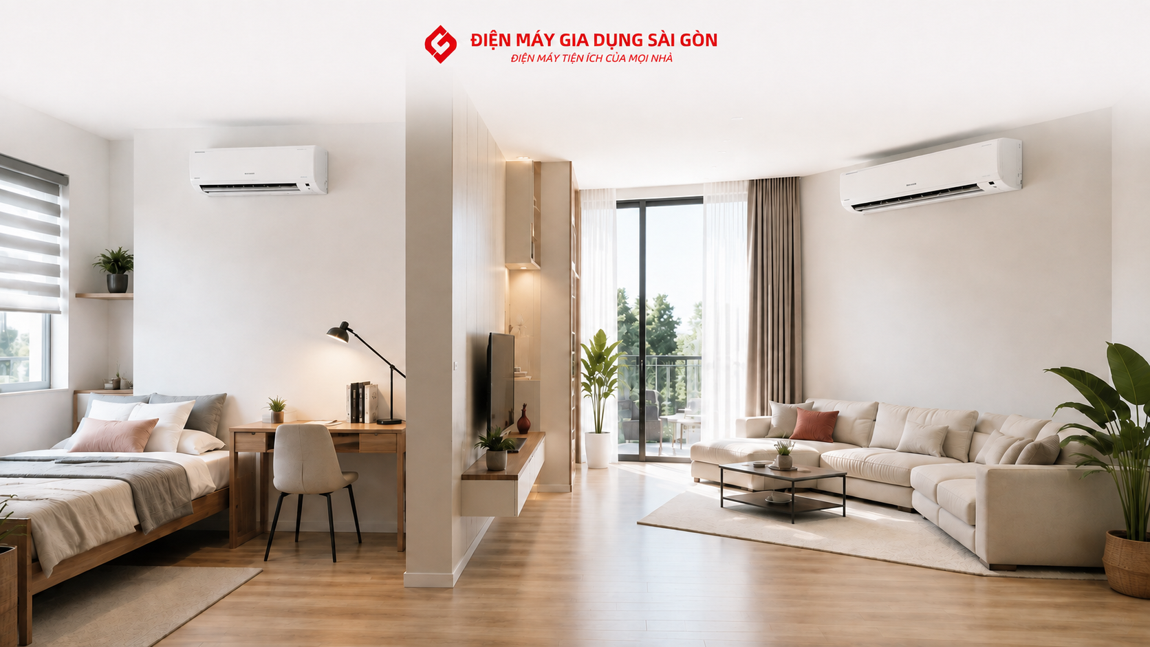 So sánh máy lạnh Inverter 1 HP và 2 HP theo diện tích phòng