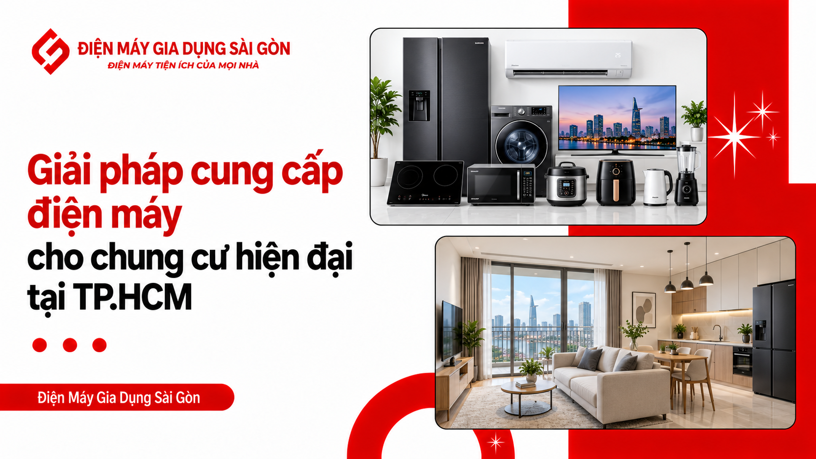 Giải pháp cung cấp điện máy cho chung cư hiện đại tại TP.HCM
