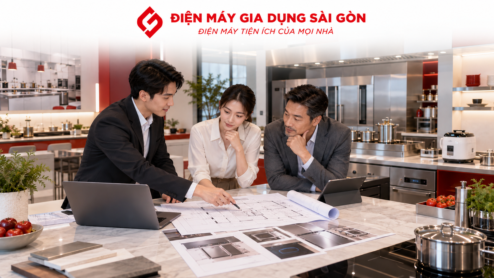 Lựa chọn thiết bị bếp phù hợp cho dự án