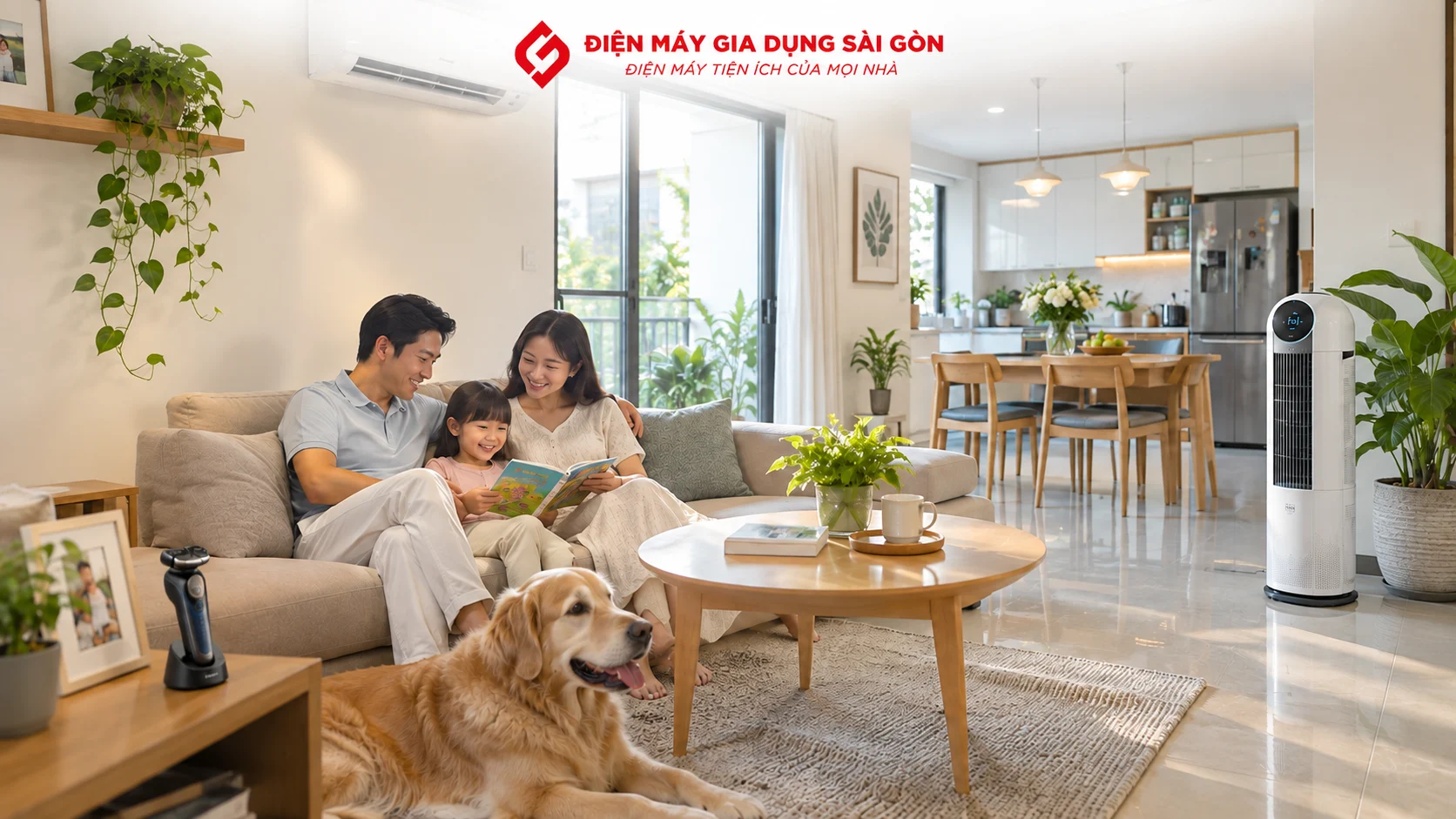 Máy lạnh và máy lọc không khí cho gia đình tại Hóc Môn