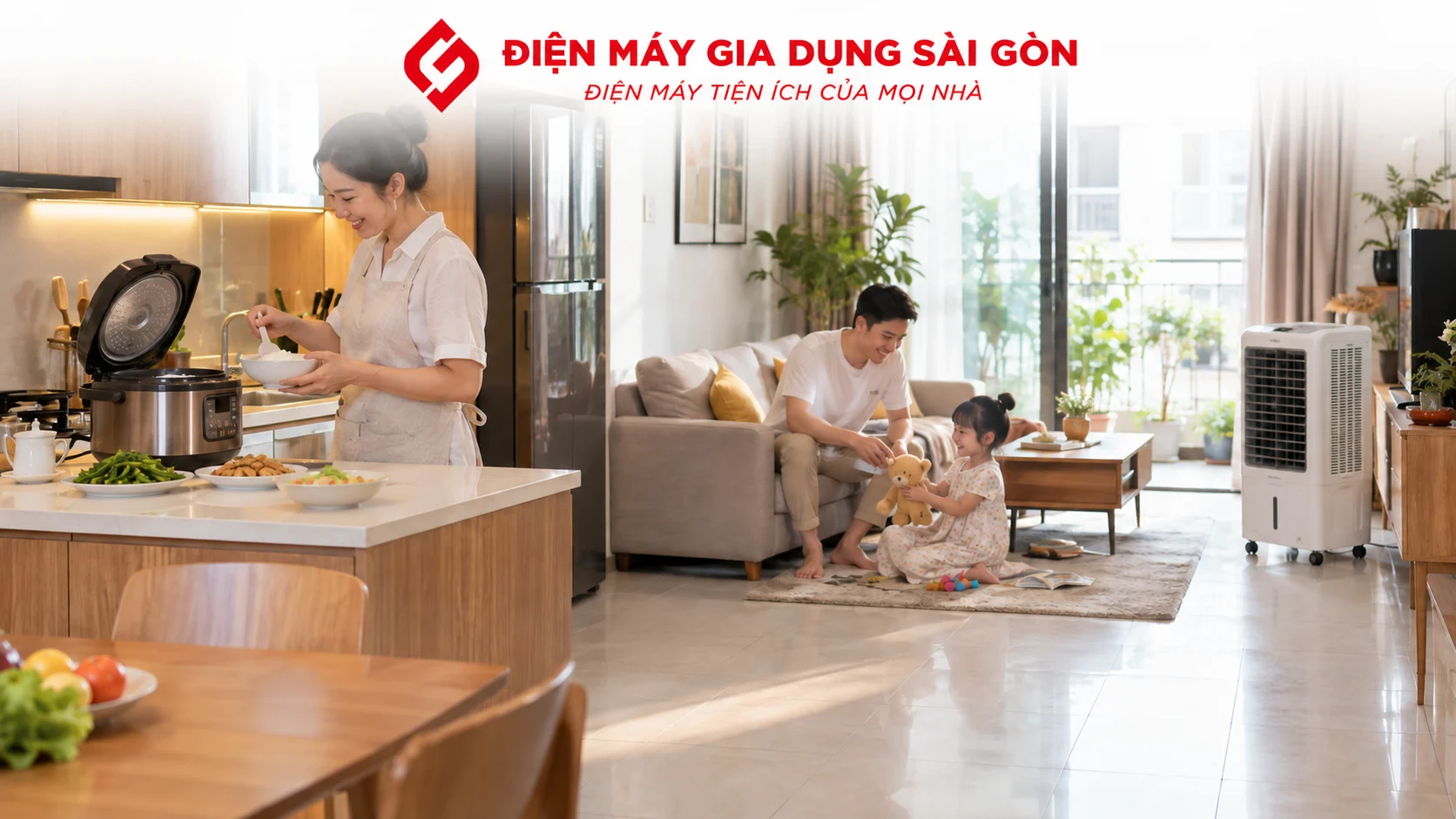 Nồi cơm điện và máy làm mát gia dụng tại Phú Nhuận