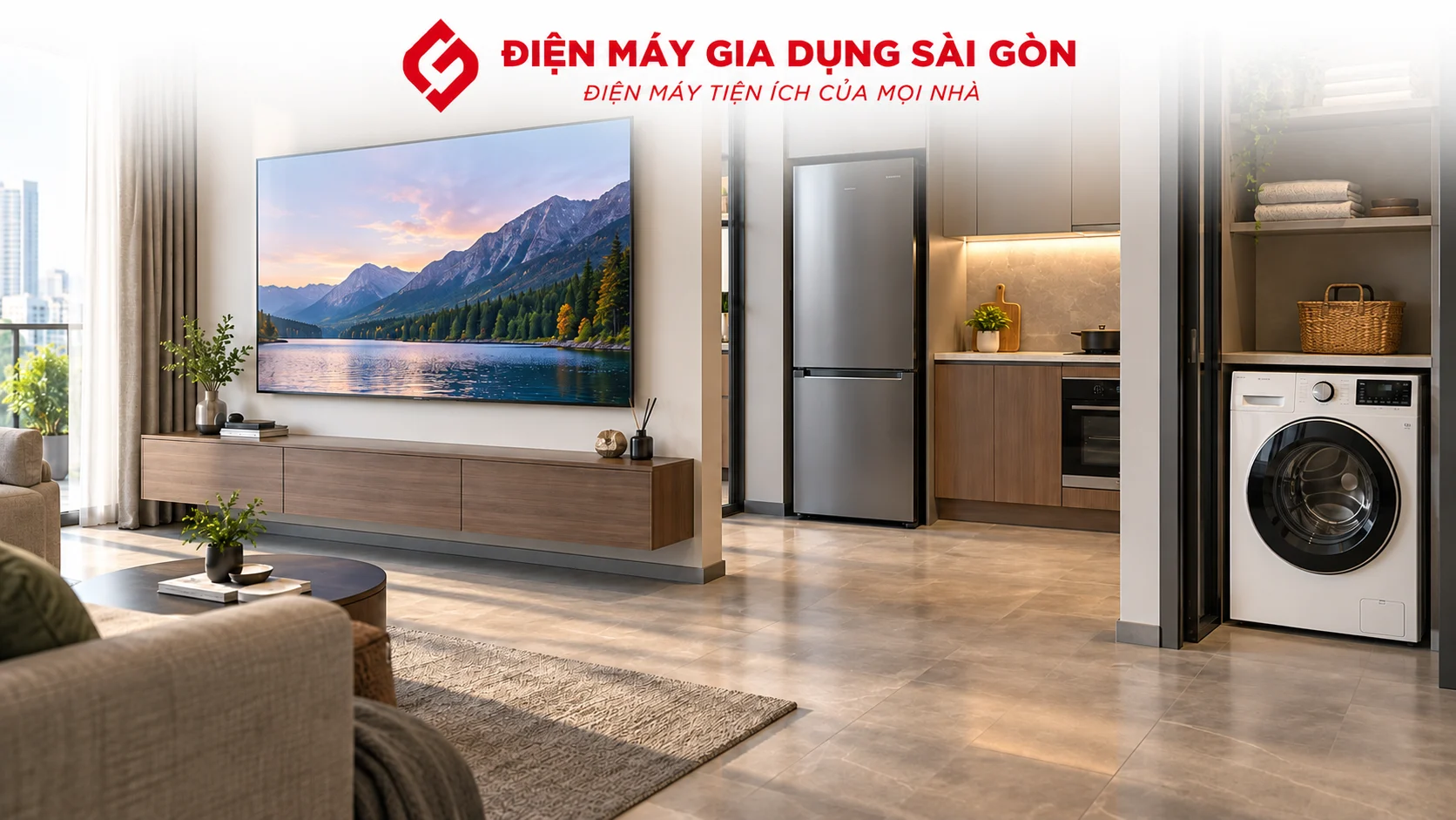 Thiết bị điện máy đồng bộ cho căn hộ dịch vụ