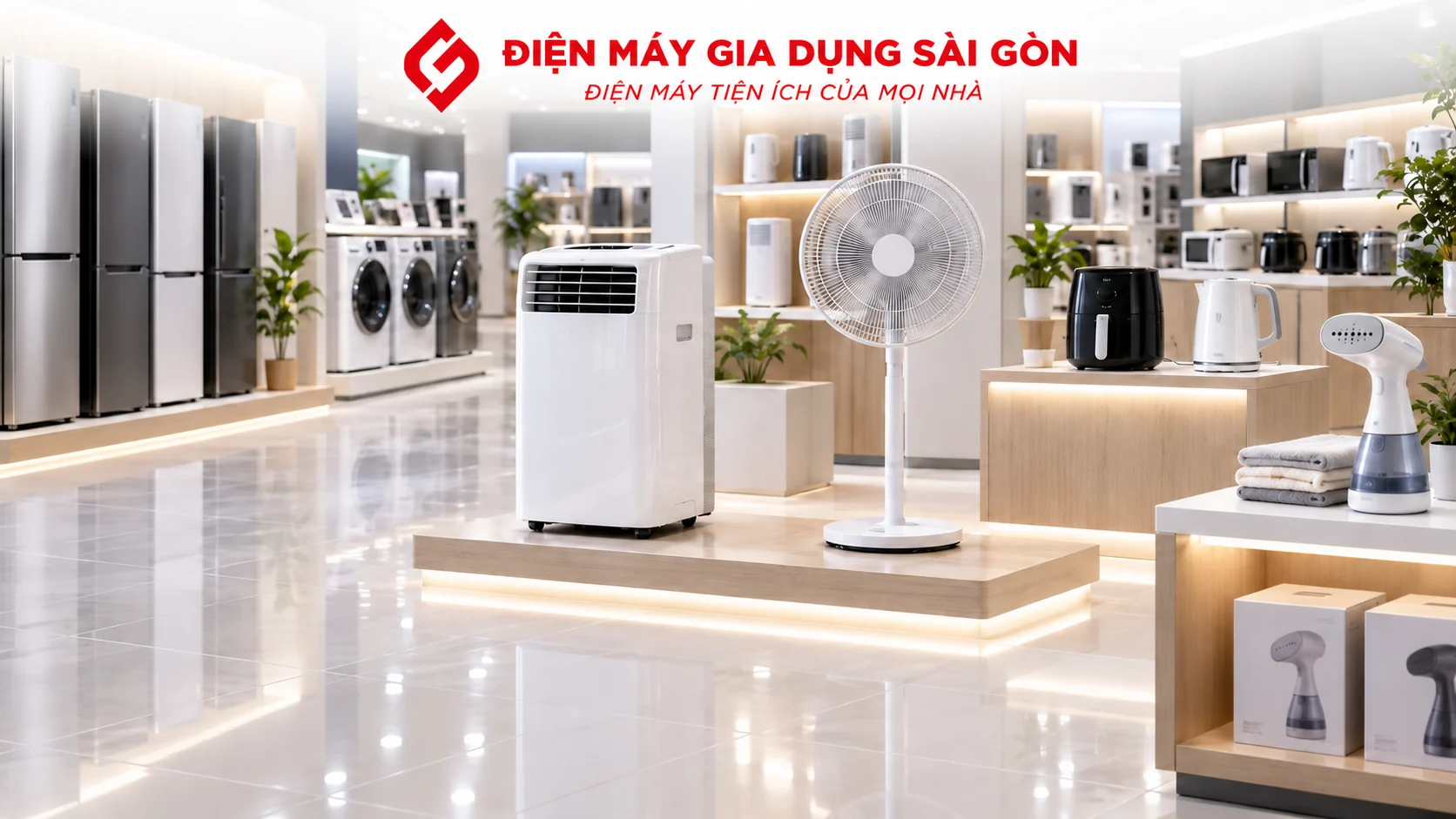 Thiết bị gia dụng tiện nghi cho gia đình tại Cần Giờ