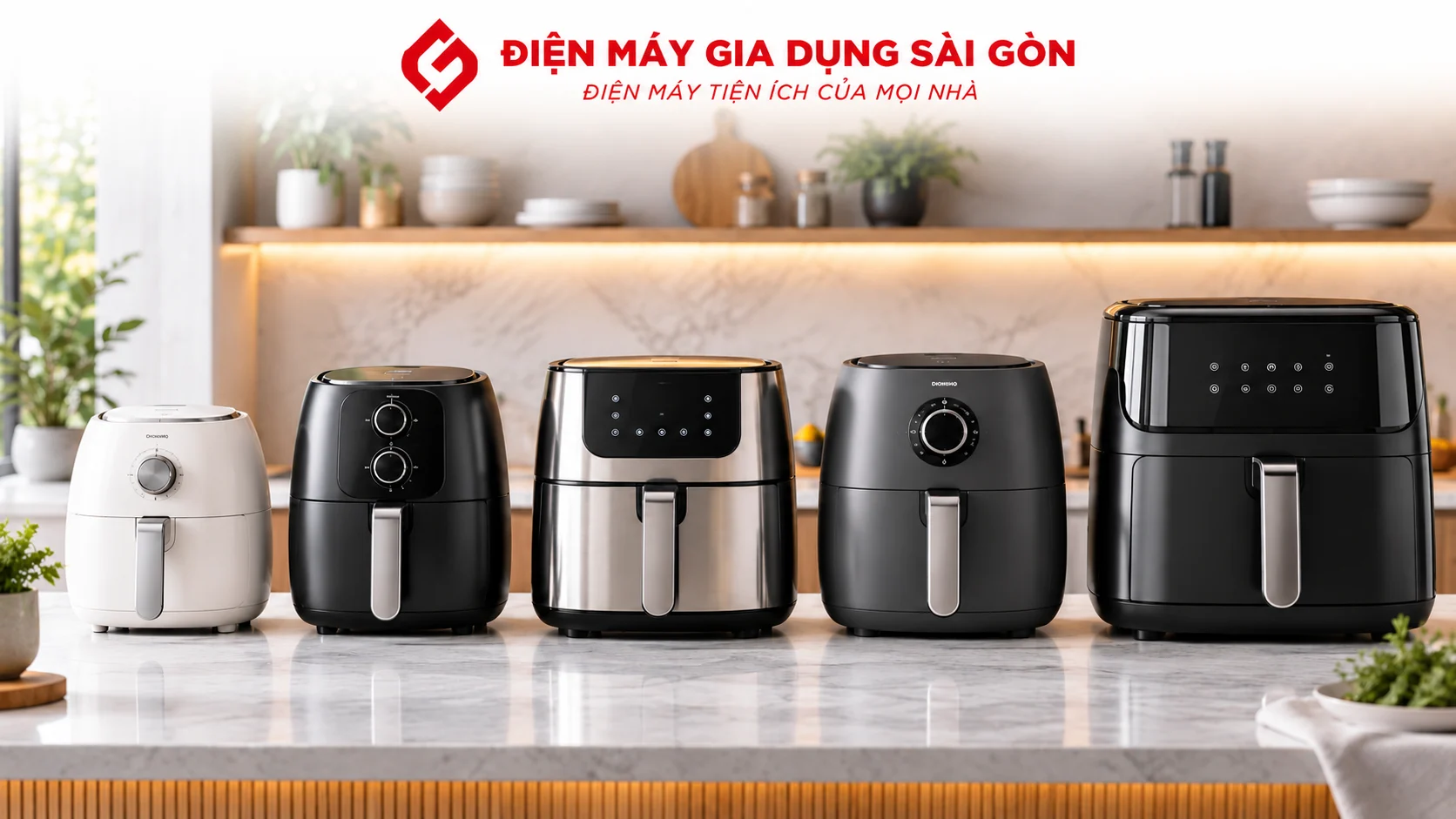 Top 5 nồi chiên không dầu giá rẻ với nhiều dung tích phù hợp cho gia đình