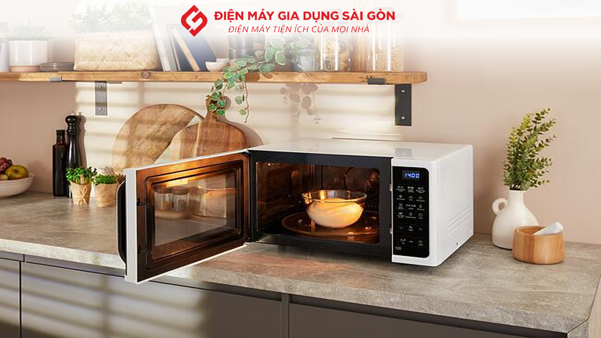 Hướng dẫn sử dụng và vệ sinh lò vi sóng Samsung an toàn tại nhà