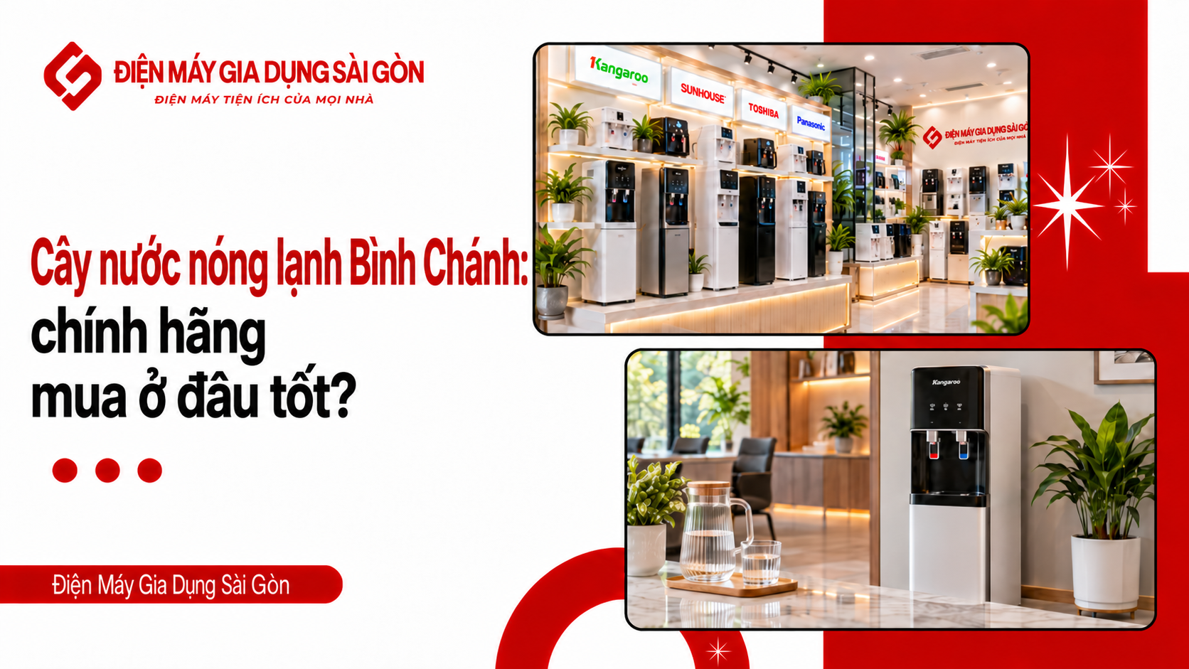 Cây nước nóng lạnh Bình Chánh chính hãng mua ở đâu tốt