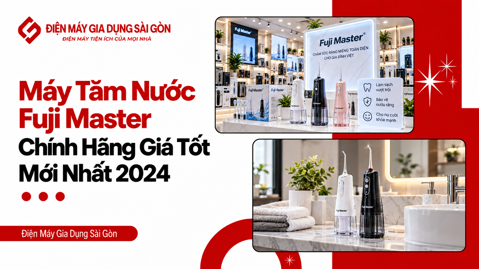 Máy Tăm Nước Fuji Master Chính Hãng Giá Tốt Mới Nhất 2024