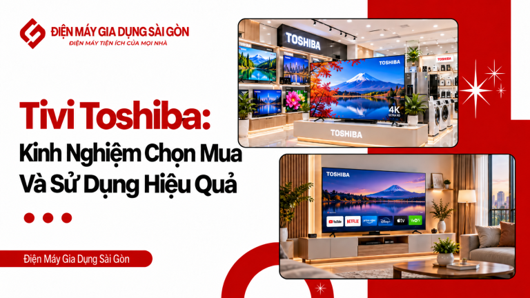 Tivi toshiba: kinh nghiệm chọn mua và sử dụng hiệu quả
